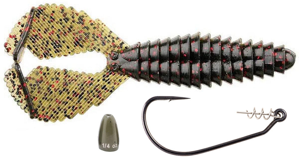 Reaction Innovation Spicy Beaver with Owner 5132 Twistlock 3X Ultimate Flipping Kit - TACKLE WAREHOUSE AMERICA​