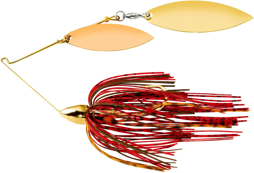 War Eagle Double Willow Gold Frame Spinnerbait - 3/8 oz - TACKLE WAREHOUSE AMERICA​
