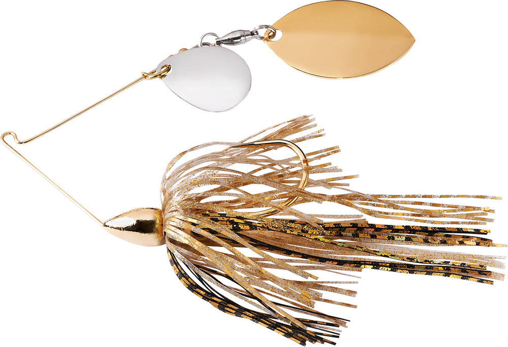 War Eagle Tandem Indiana Colorado Finesse Gold Frame Spinnerbait - 5/16 oz - TACKLE WAREHOUSE AMERICA​