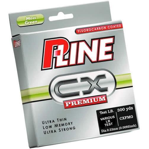 P-Line CX Premium Moss Green Fishing Line 300 Yards - TACKLE WAREHOUSE AMERICA​