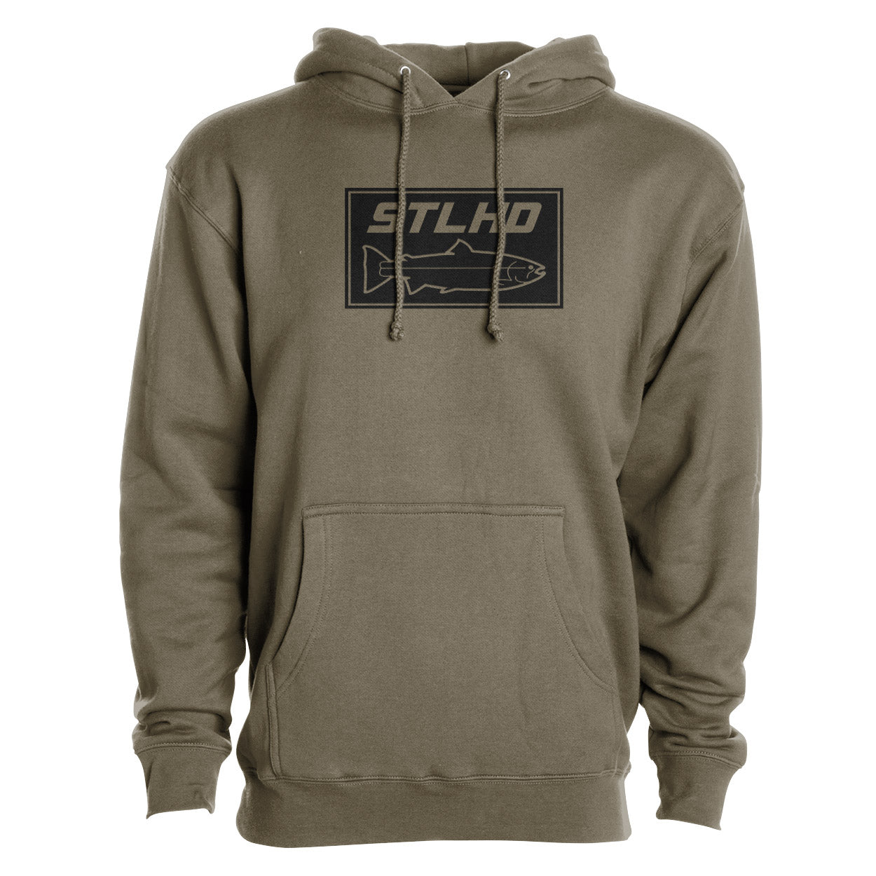 STLHD Men's Tidewater Army Green Premium Hoodie - TACKLE WAREHOUSE AMERICA​