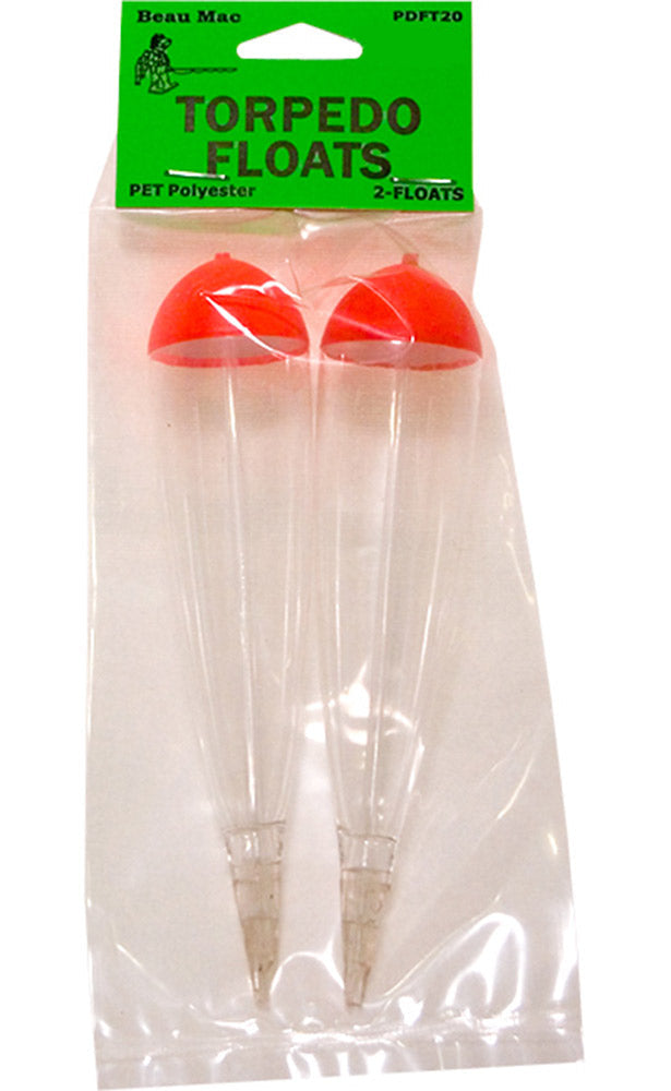 Beau Mac PET Torpedo Floats - TACKLE WAREHOUSE AMERICA​