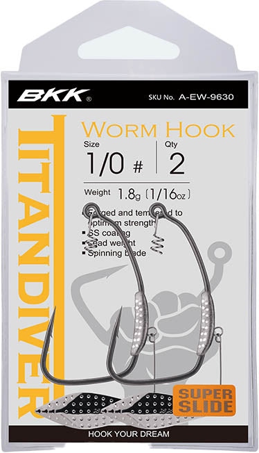 BKK Titan Diver Weighted Swimbait Hook - TACKLE WAREHOUSE AMERICA​