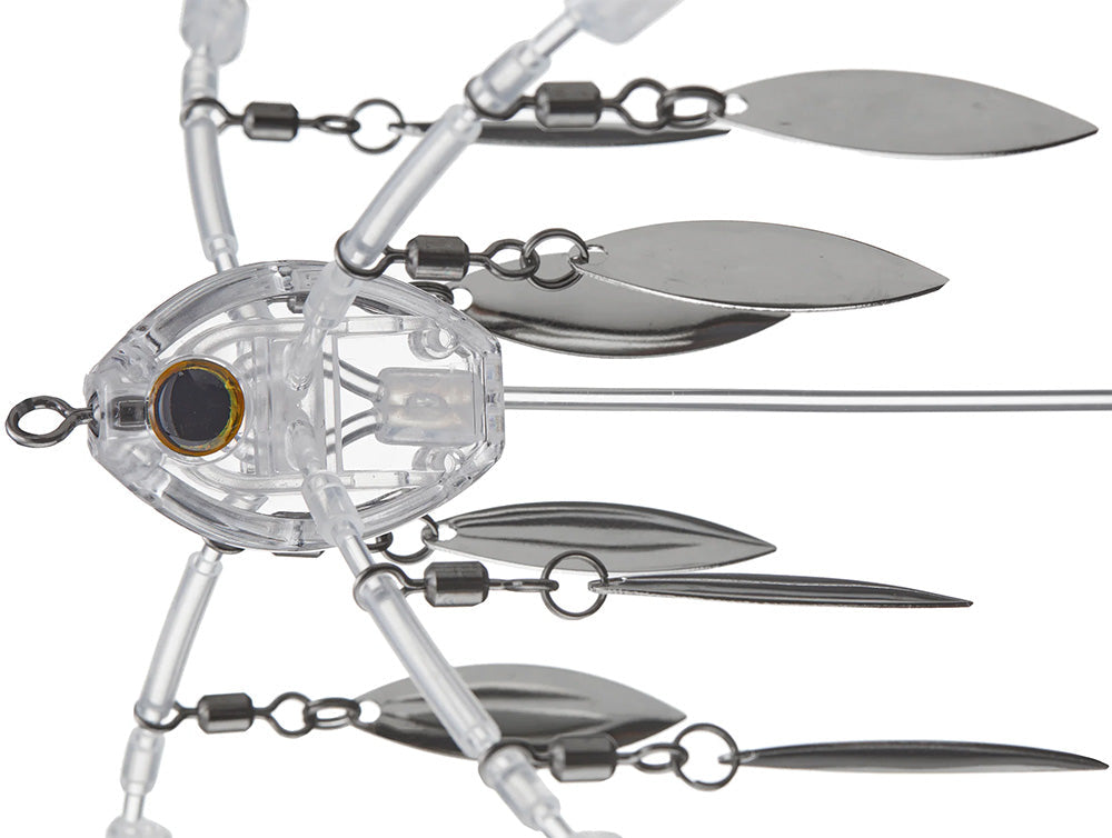 Stealth Lures Clear Stealth Rig - 8 Blade Design - TACKLE WAREHOUSE AMERICA​