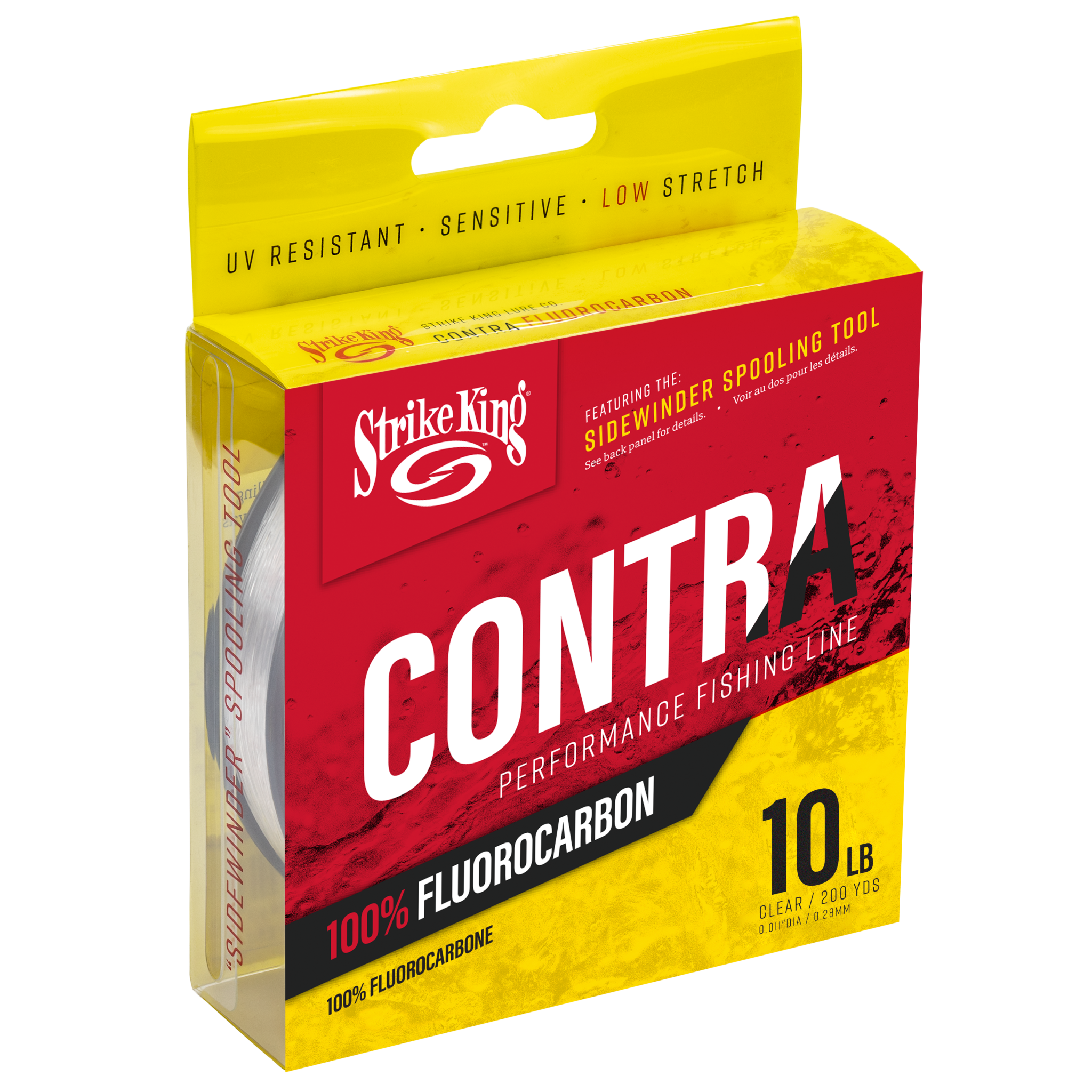 Strike King Contra Fluorocarbon 200 Yards - TACKLE WAREHOUSE AMERICA​