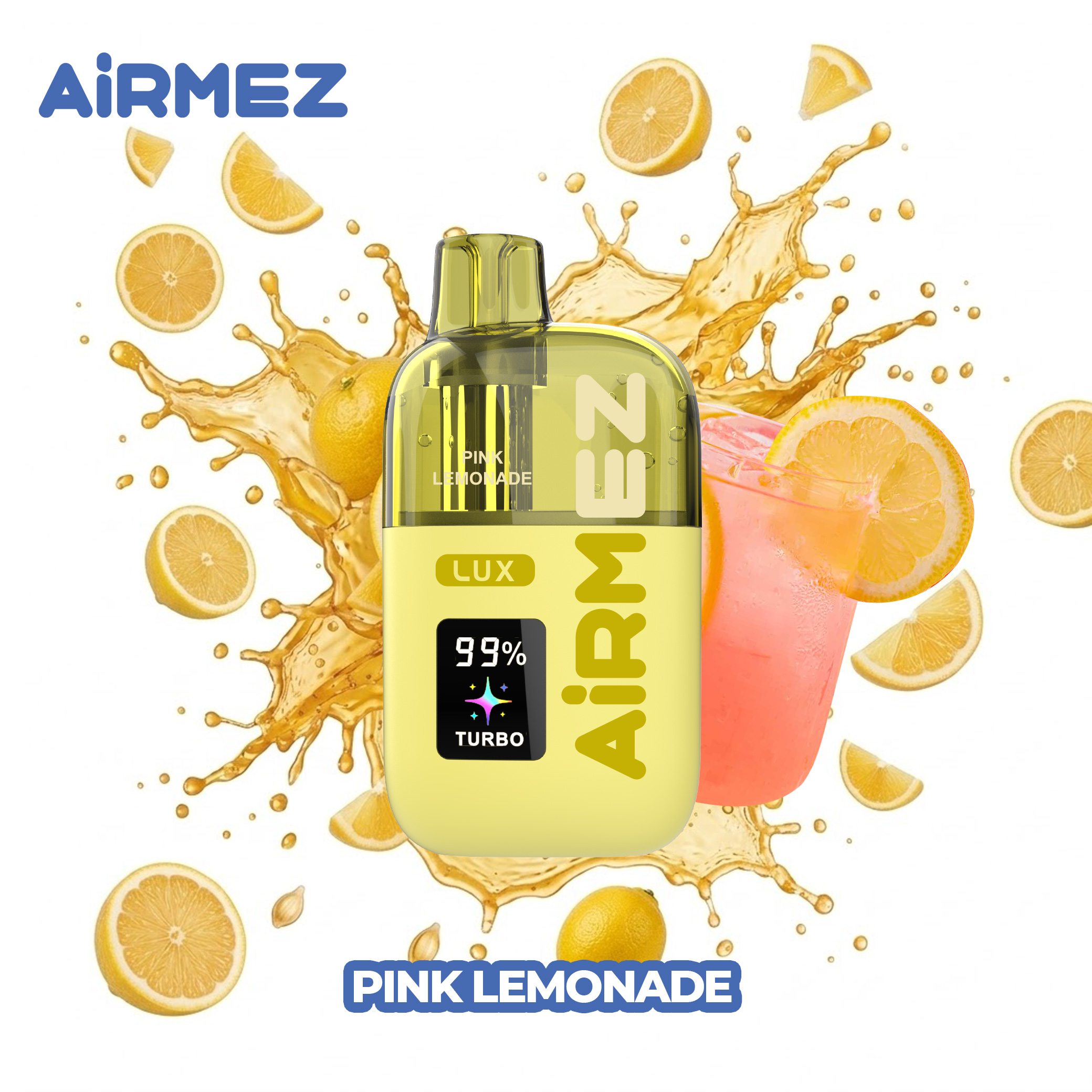 Airmez Lux 60000 Flavour Pink Lemonade Summer Drink