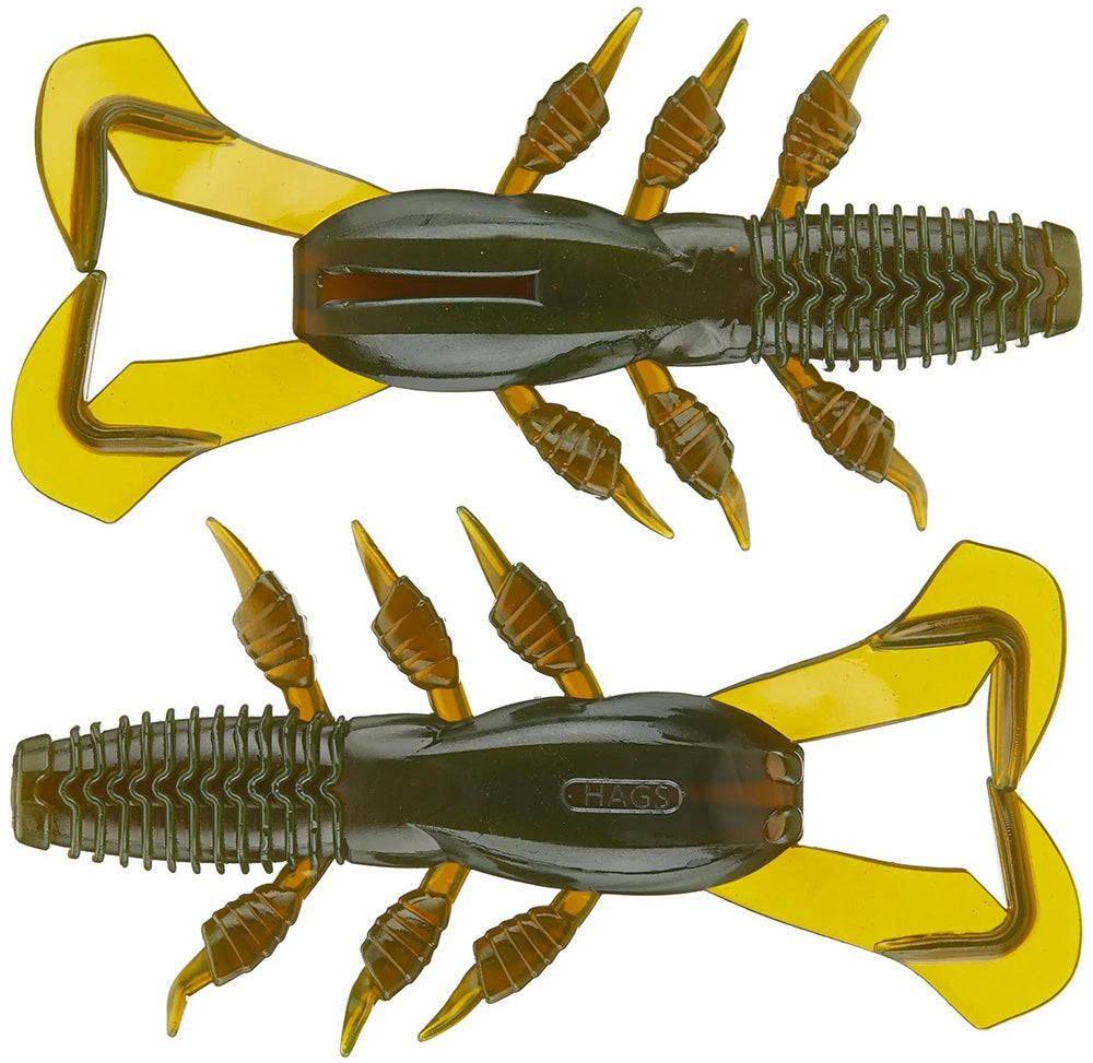Hag's Baits Cyclone Craw - 3.4 Inch - TACKLE WAREHOUSE AMERICA​