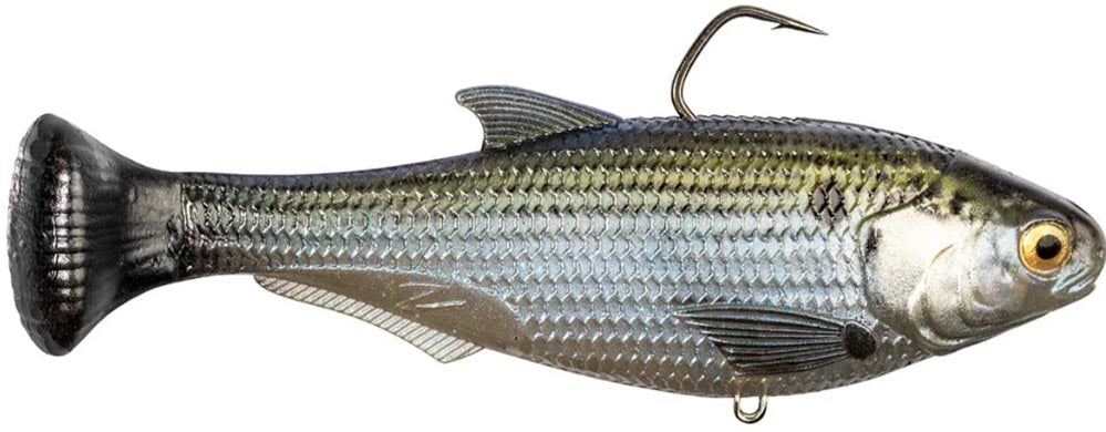 Z-Man Shadtron Line Through Fast Sinking Swimbait - 6 Inch - TACKLE WAREHOUSE AMERICA​