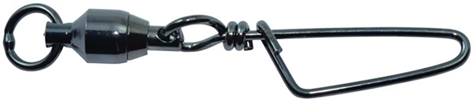 SPRO Ball Bearing Swivel w/Coastlock Snap & Welded Ring - NS Black Finish - TACKLE WAREHOUSE AMERICA​