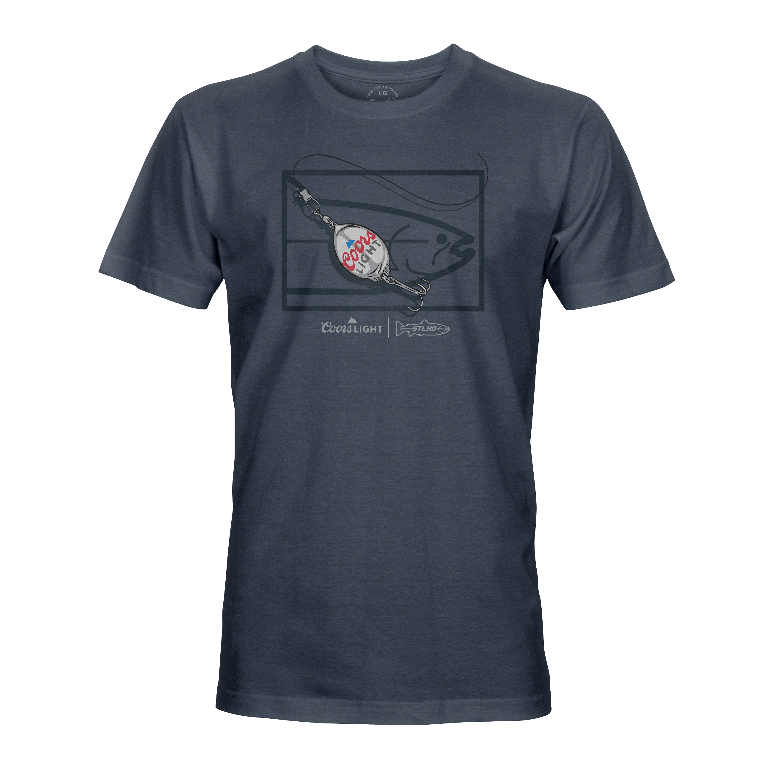 STLHD Men’s X Coors Light Lure Tee - TACKLE WAREHOUSE AMERICA​