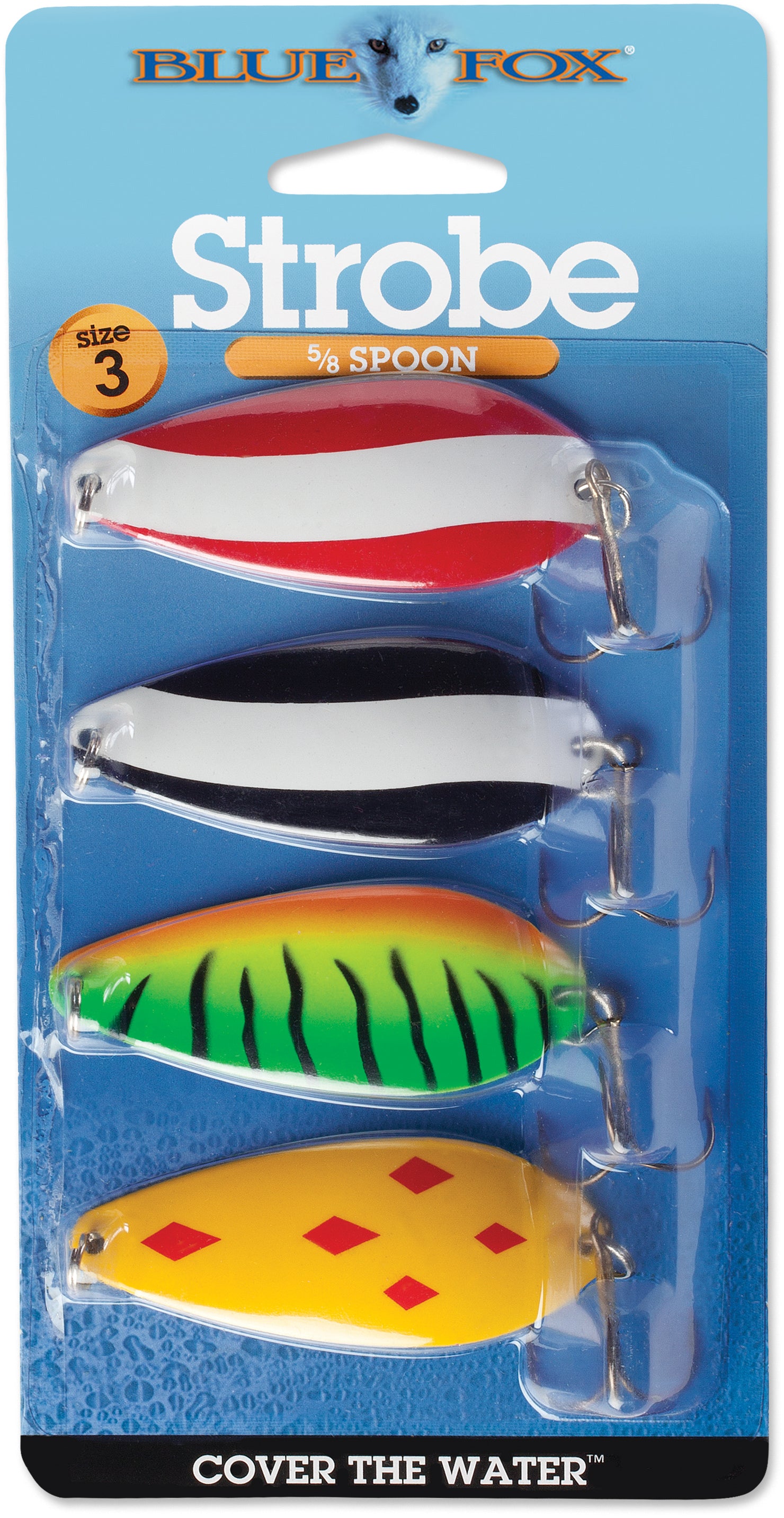 Blue Fox Classic Strobe Tear Drop Spoon Kit - TACKLE WAREHOUSE AMERICA​