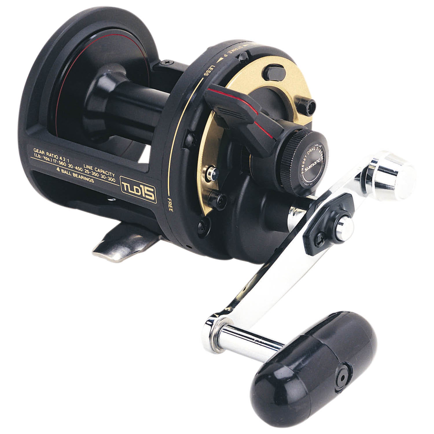 Shimano TLD Triton 1-Speed Lever Drag Conventional Reels - TACKLE WAREHOUSE AMERICA​