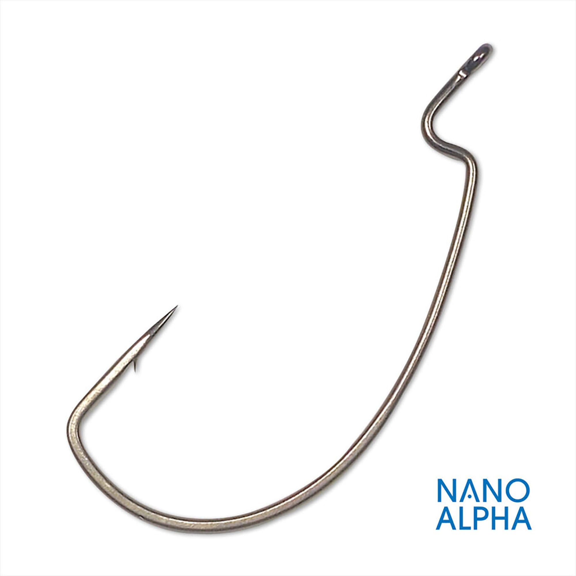 Gamakatsu Offset Shank EWG Nano Alpha Worm Hooks - TACKLE WAREHOUSE AMERICA​