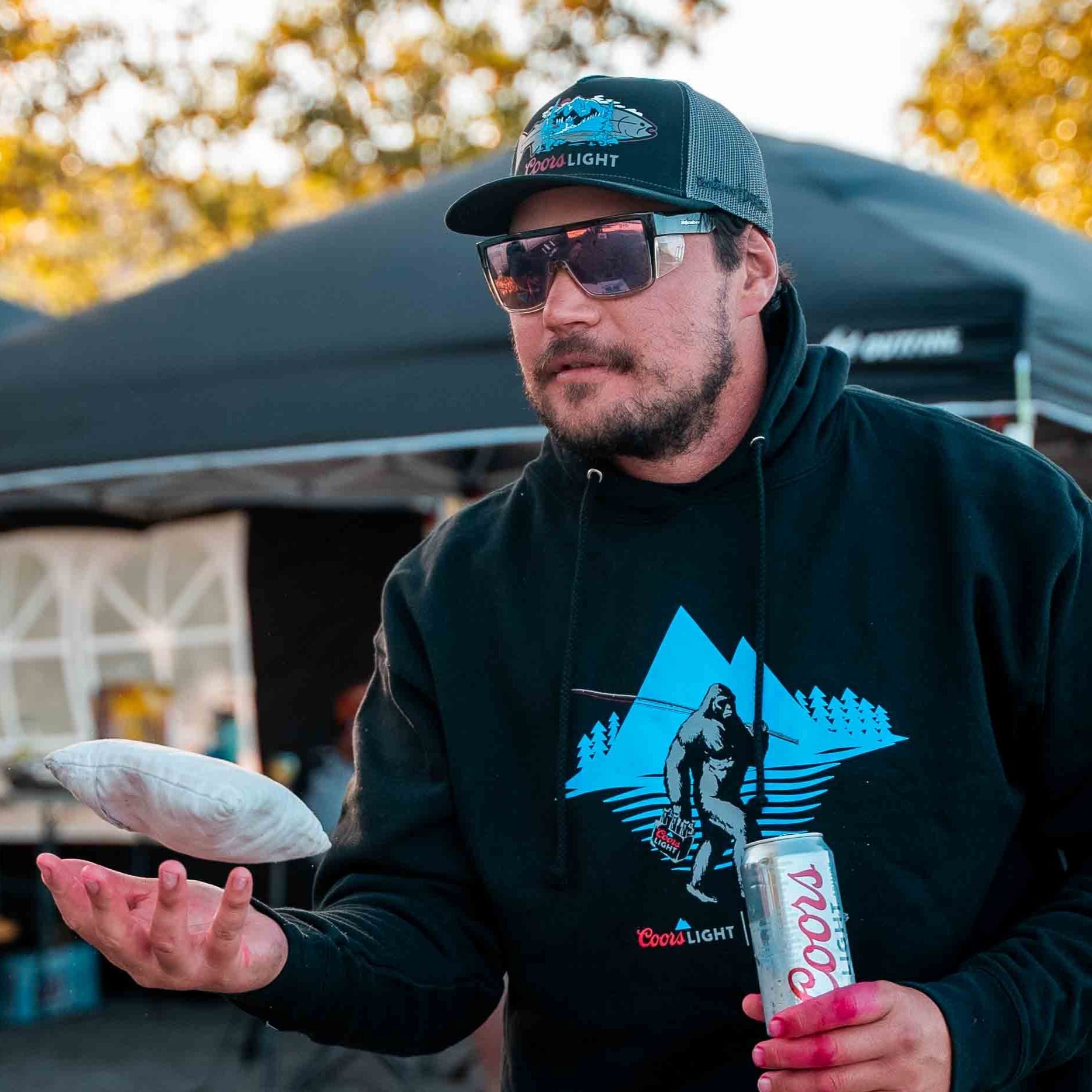 STLHD Men’s X Coors Light Beerfoot Premium Hoodie - TACKLE WAREHOUSE AMERICA​