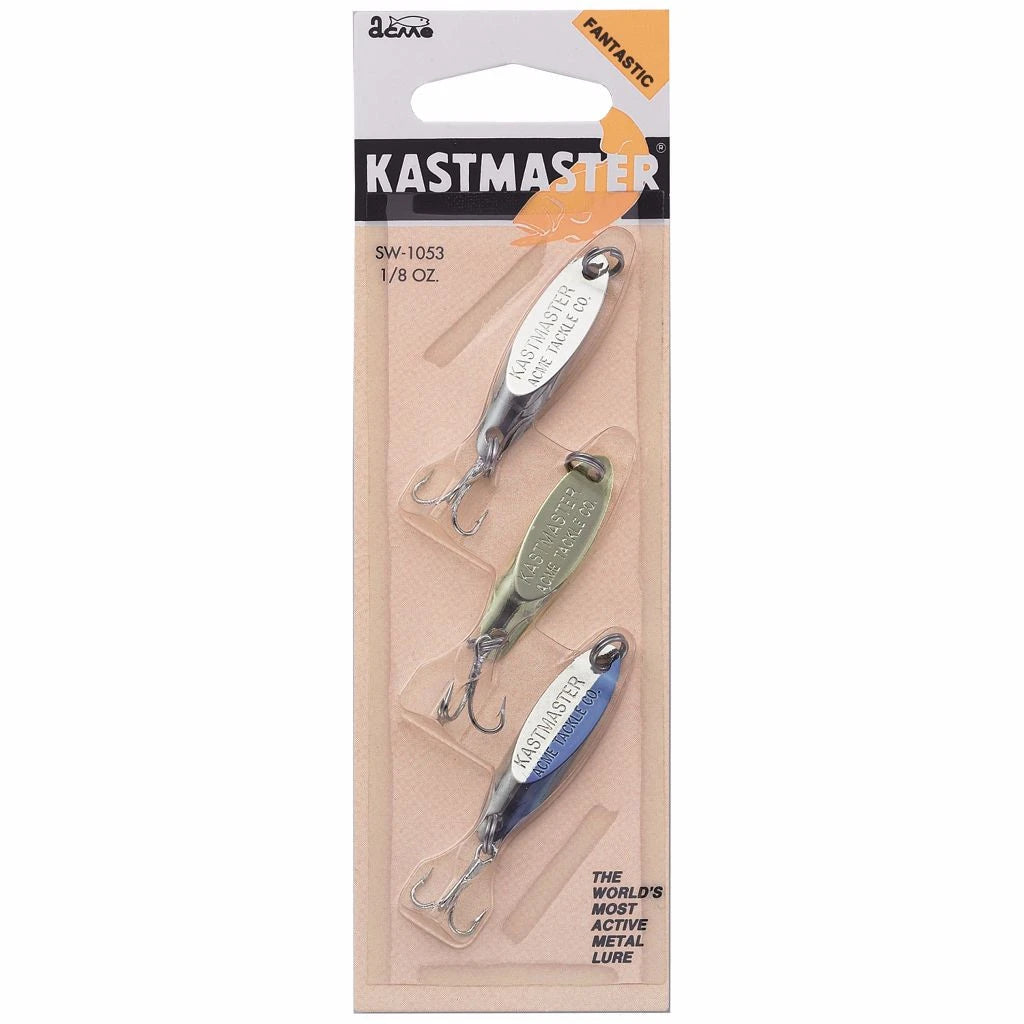 Acme Kastmaster Spoon 1/8 oz. 3-Piece Kit - TACKLE WAREHOUSE AMERICA​