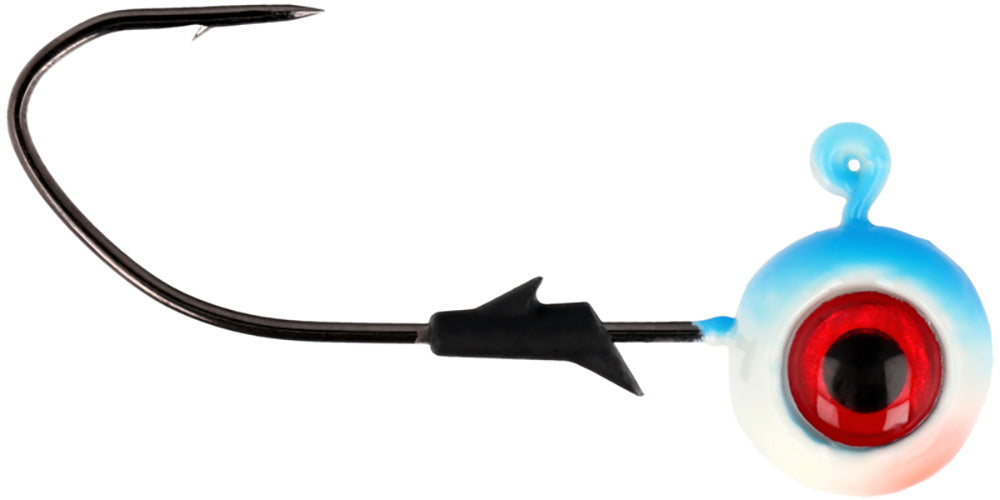 Eagle Claw Lazer Pro-V Eagle Eye Ball Jighead - 3 Pack - TACKLE WAREHOUSE AMERICA​