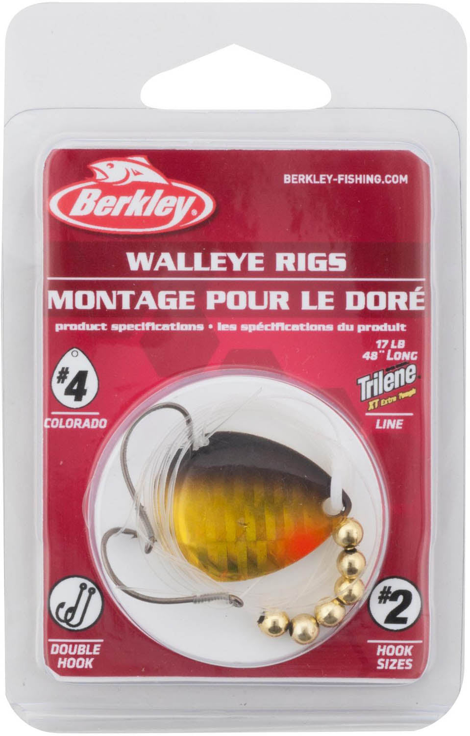 Berkley Walleye Rig Colorado Blade - TACKLE WAREHOUSE AMERICA​
