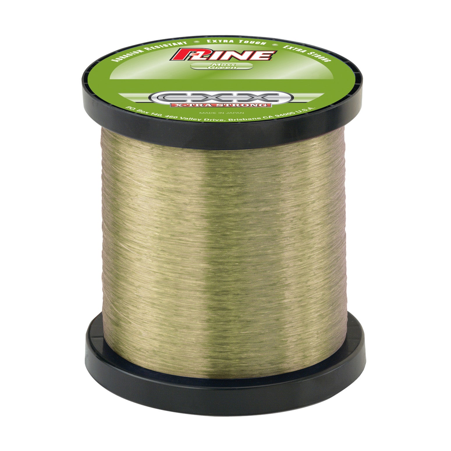P-Line CXX Moss Green X-Tra Strong Fishing Line 3000 Yard Bulk Spool - TACKLE WAREHOUSE AMERICA​