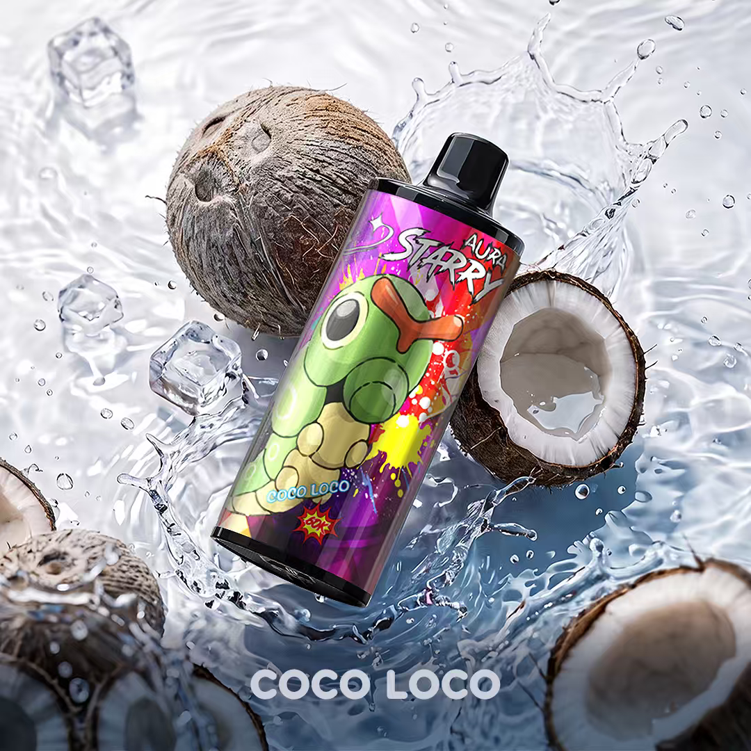 STARRY Crystal 60K Puffs Vape Desechable – 20ml, Mesh Coil, Airflow Ajustable, 600mAh