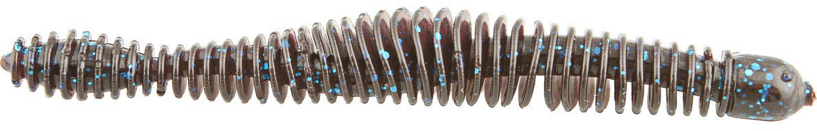 Big Bite Baits Coontail Worm 4 3/4 inch Ribbed Worm - TACKLE WAREHOUSE AMERICA​
