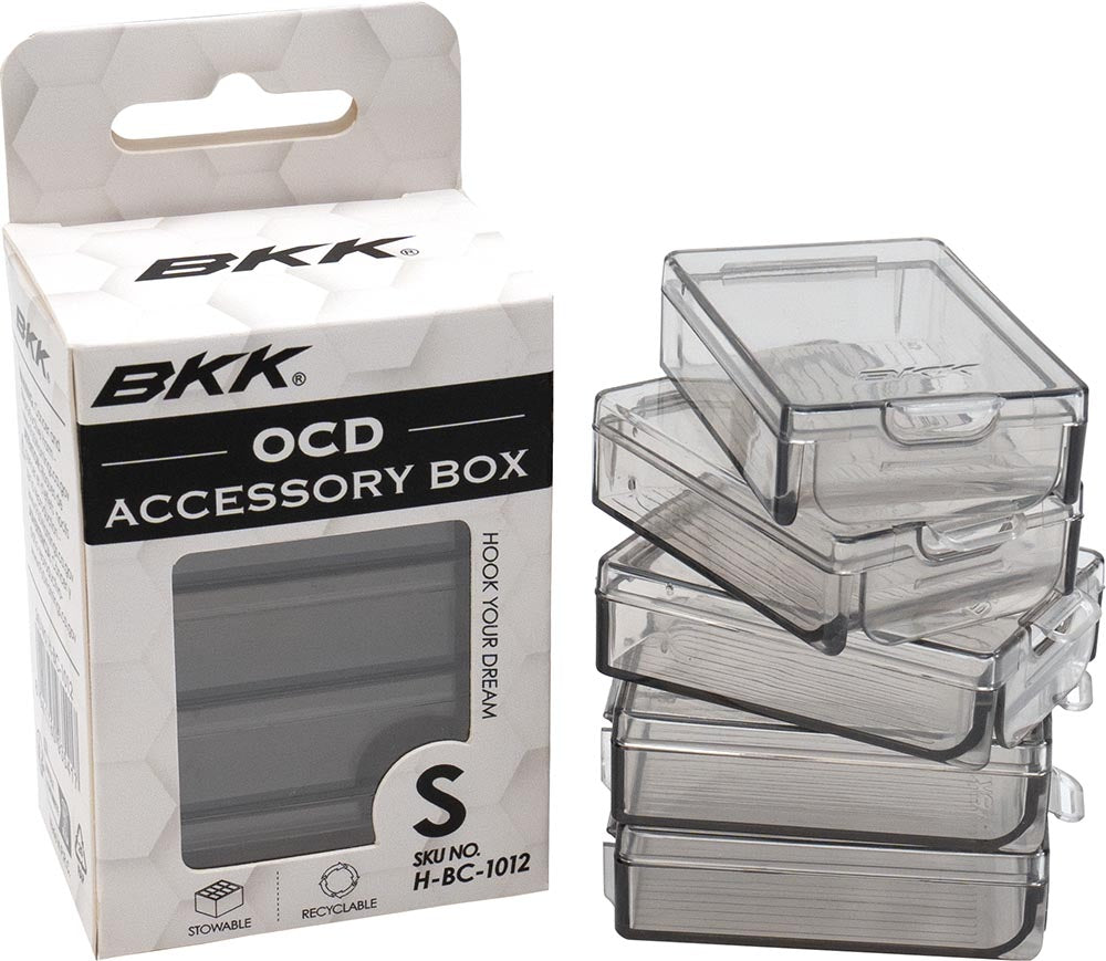 BKK OCD Tackle Storage System Accessory Boxes - 5 Pack - TACKLE WAREHOUSE AMERICA​