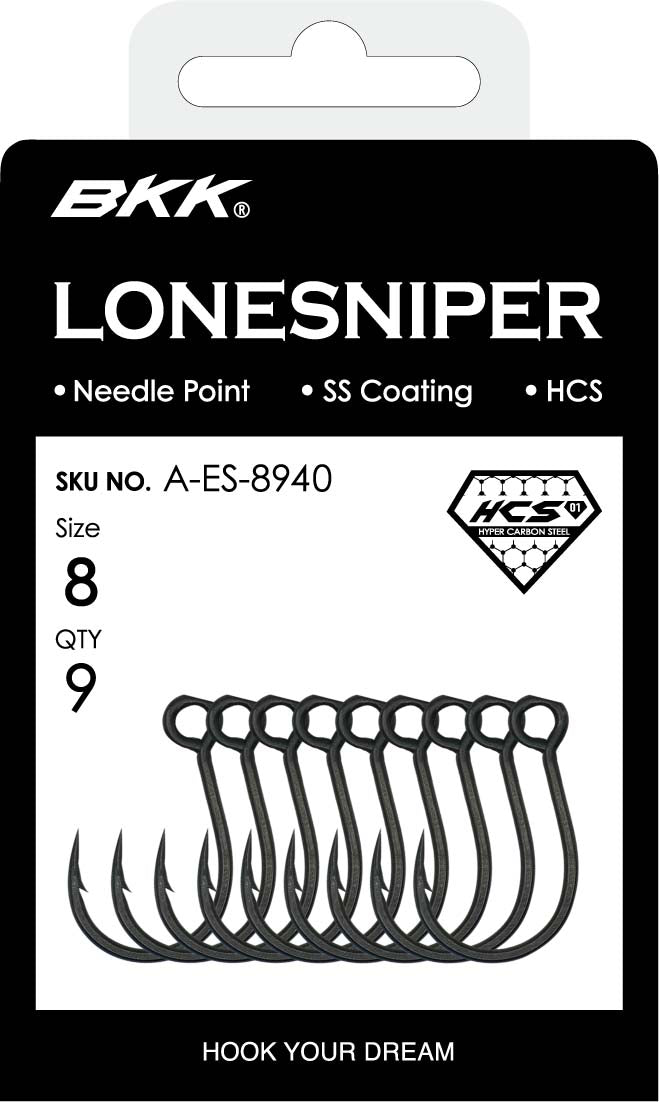 BKK LONESNIPER Inline Hook - TACKLE WAREHOUSE AMERICA​
