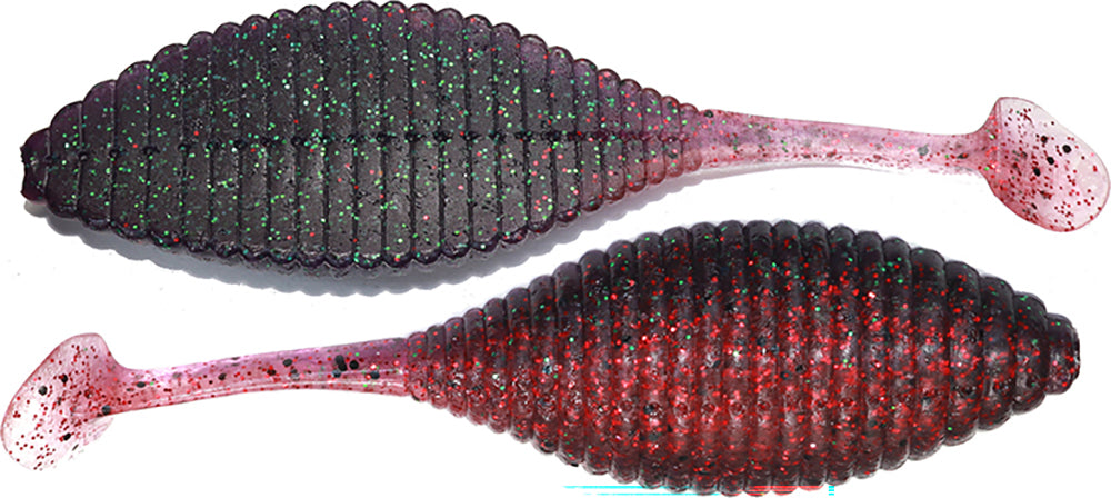HIDEUP Stagger Wide Type Paddle Tail Swimbait - 4 Inch - TACKLE WAREHOUSE AMERICA​