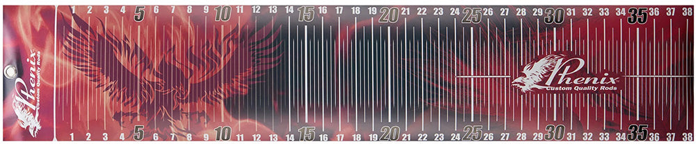 Phenix Roll-Up Tournament Measuring Board - 38 Inch - TACKLE WAREHOUSE AMERICA​
