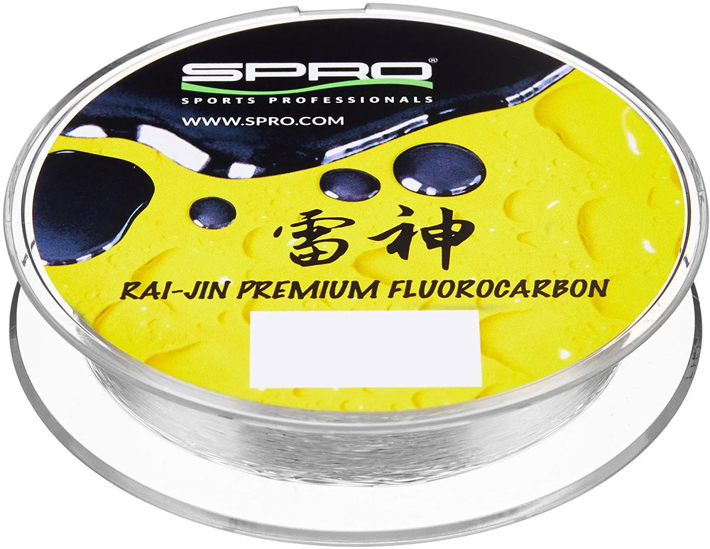SPRO Rai-Jin Premium Flurocarbon Mainline Filler Spools - 164 Yard - TACKLE WAREHOUSE AMERICA​