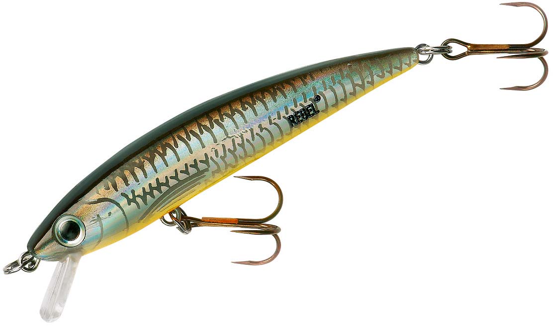Rebel TD47 Tracdown Ghost Minnow 2 1/2 inch Barbless Hard Minnow - TACKLE WAREHOUSE AMERICA​