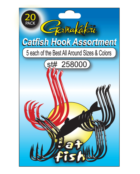 Gamakatsu Catfish Hook Assortment Variety Pack - TACKLE WAREHOUSE AMERICA​
