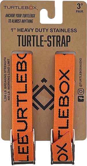 Turtlebox Audio Waterproof Bluetooth Speaker Tie Down Straps - 2 Pack - TACKLE WAREHOUSE AMERICA​