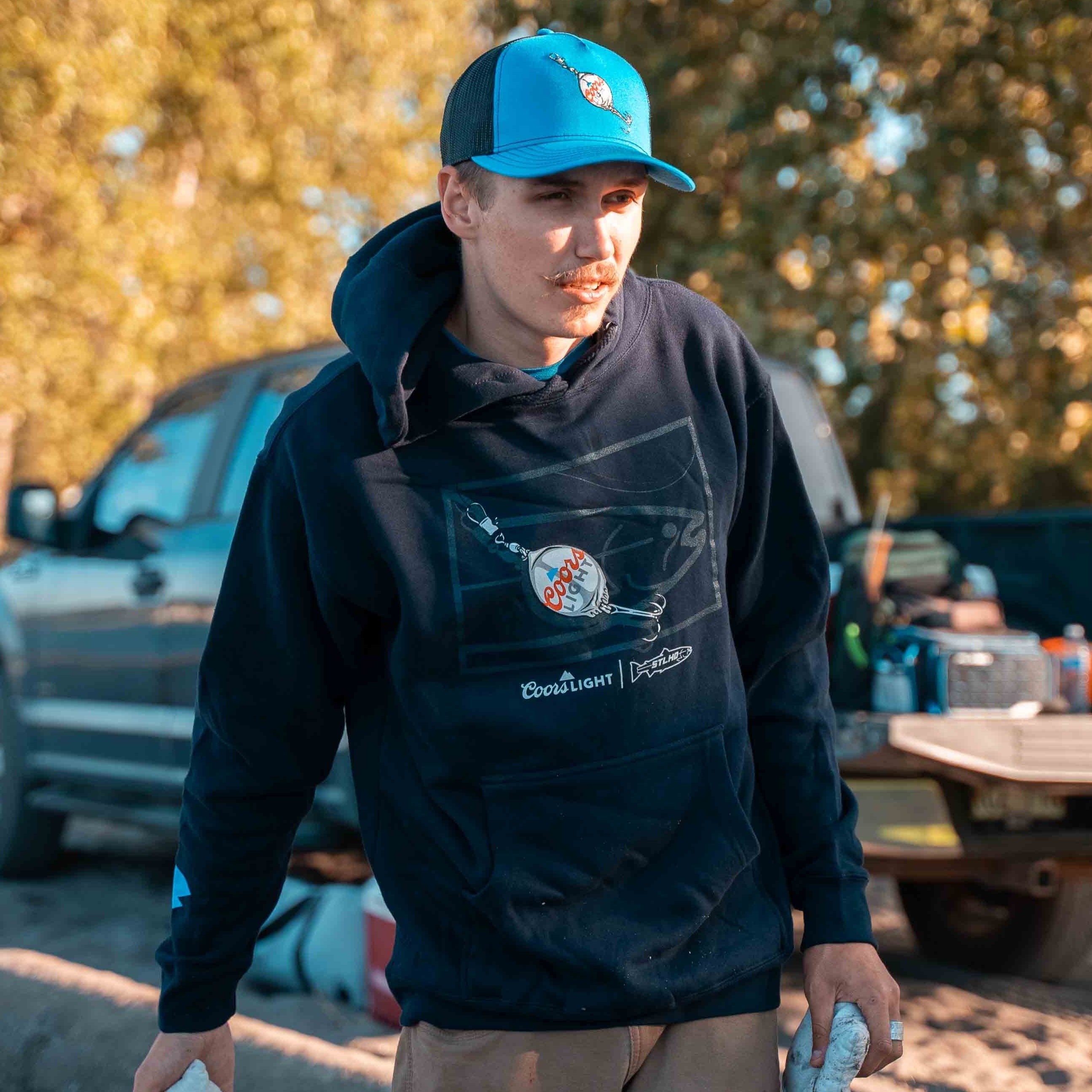 STLHD Men’s X Coors Light Lure Hoodie - TACKLE WAREHOUSE AMERICA​