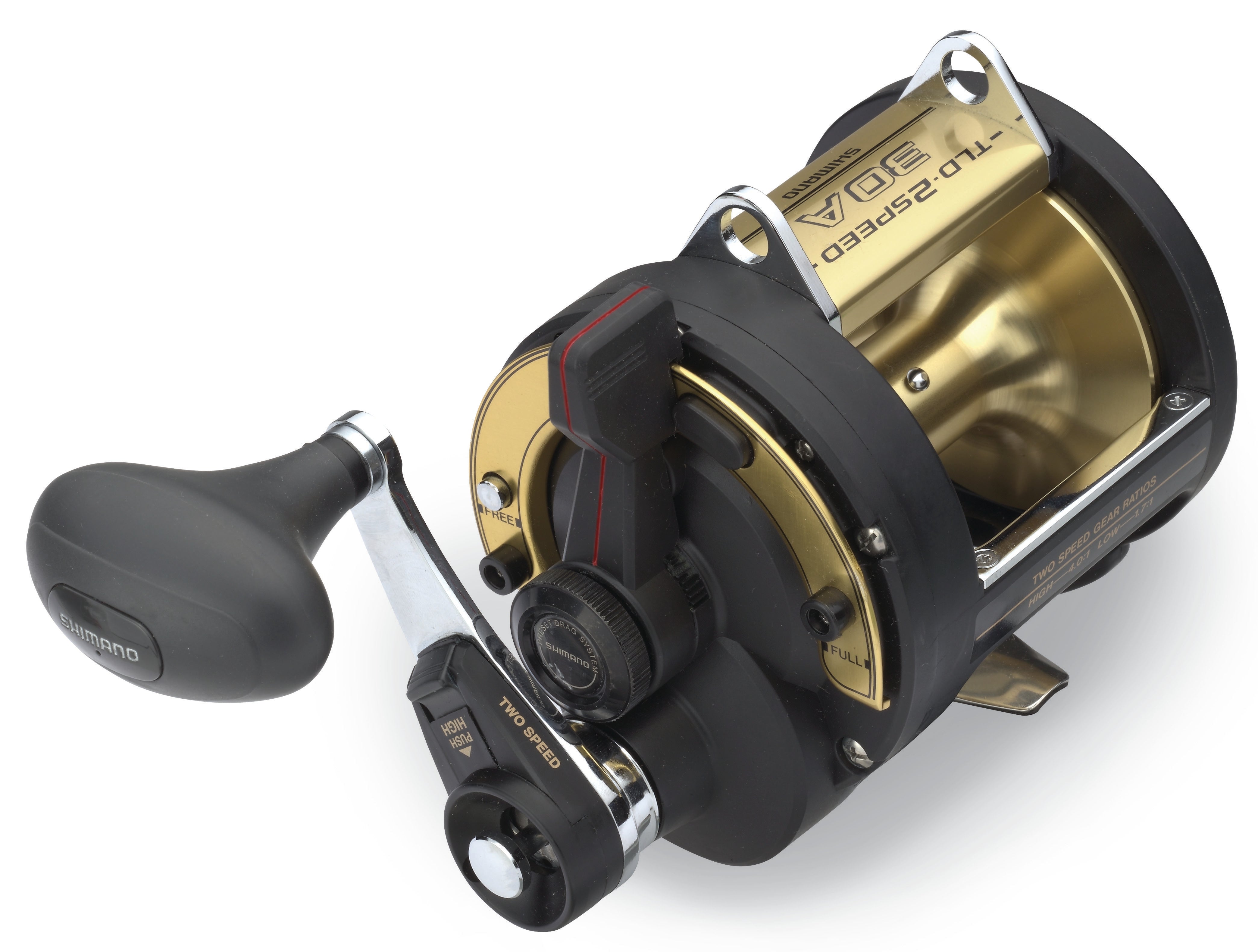 Shimano TLD II 2-Speed Lever Drag Conventional Reels - TACKLE WAREHOUSE AMERICA​