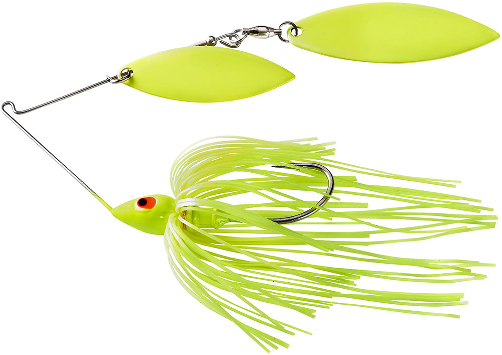 War Eagle Painted Head Nickel Frame Double Willow Spinnerbait - 3/8 oz - TACKLE WAREHOUSE AMERICA​