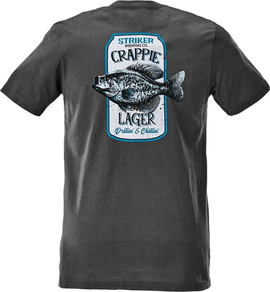 Striker Crappie Lager Tee - TACKLE WAREHOUSE AMERICA​
