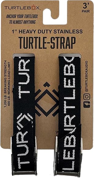 Turtlebox Audio Waterproof Bluetooth Speaker Tie Down Straps - 2 Pack - TACKLE WAREHOUSE AMERICA​