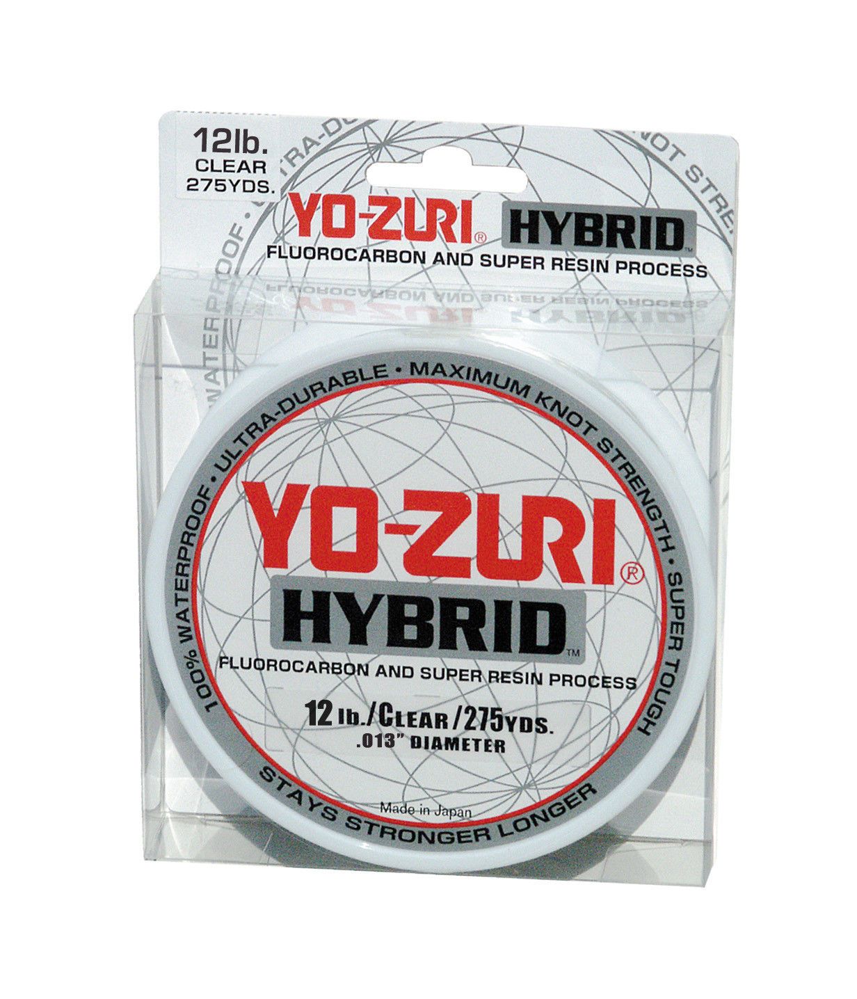 Yo-Zuri Hybrid Clear 275 Yards Monofilament Fishing Line - TACKLE WAREHOUSE AMERICA​