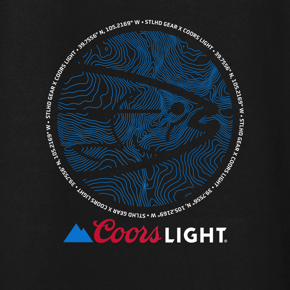 STLHD Men’s X Coors Light Coordinates Premium Hoodie - TACKLE WAREHOUSE AMERICA​