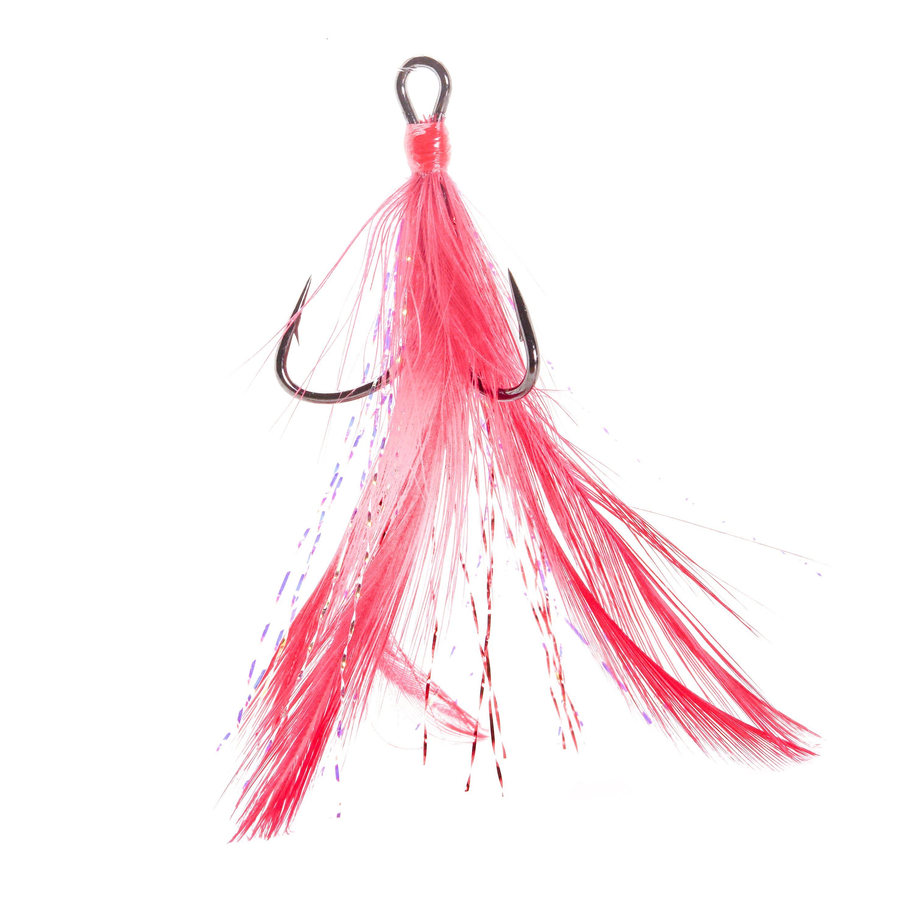 Mustad UltraPoint Feather Dressed Treble 2 pack - TACKLE WAREHOUSE AMERICA​
