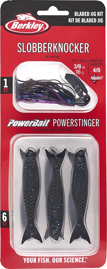 Berkley Slobberknocker and PowerStinger Kit - 3/8 oz - TACKLE WAREHOUSE AMERICA​