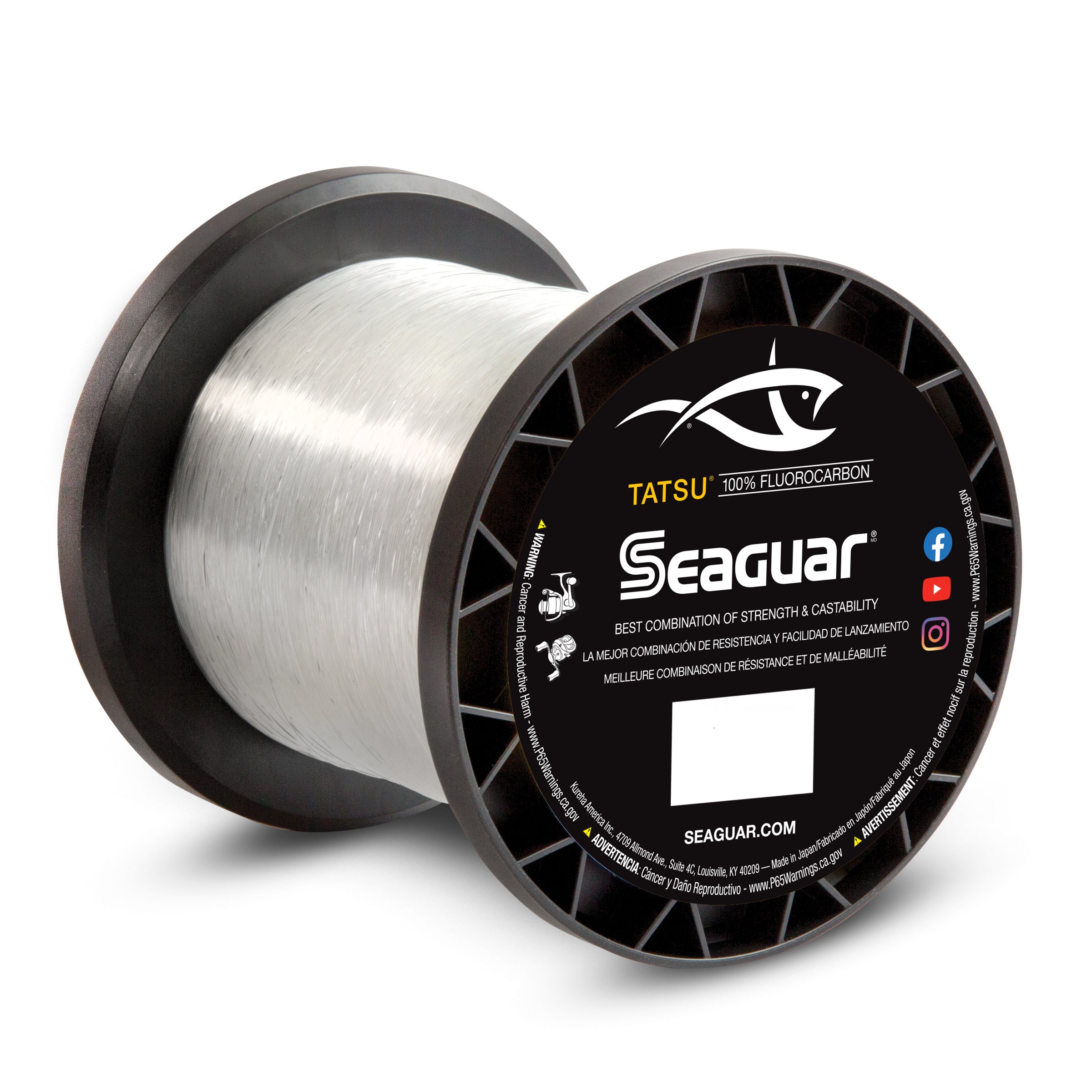 Seaguar Tatsu Fluorocarbon 1000 Yards - TACKLE WAREHOUSE AMERICA​