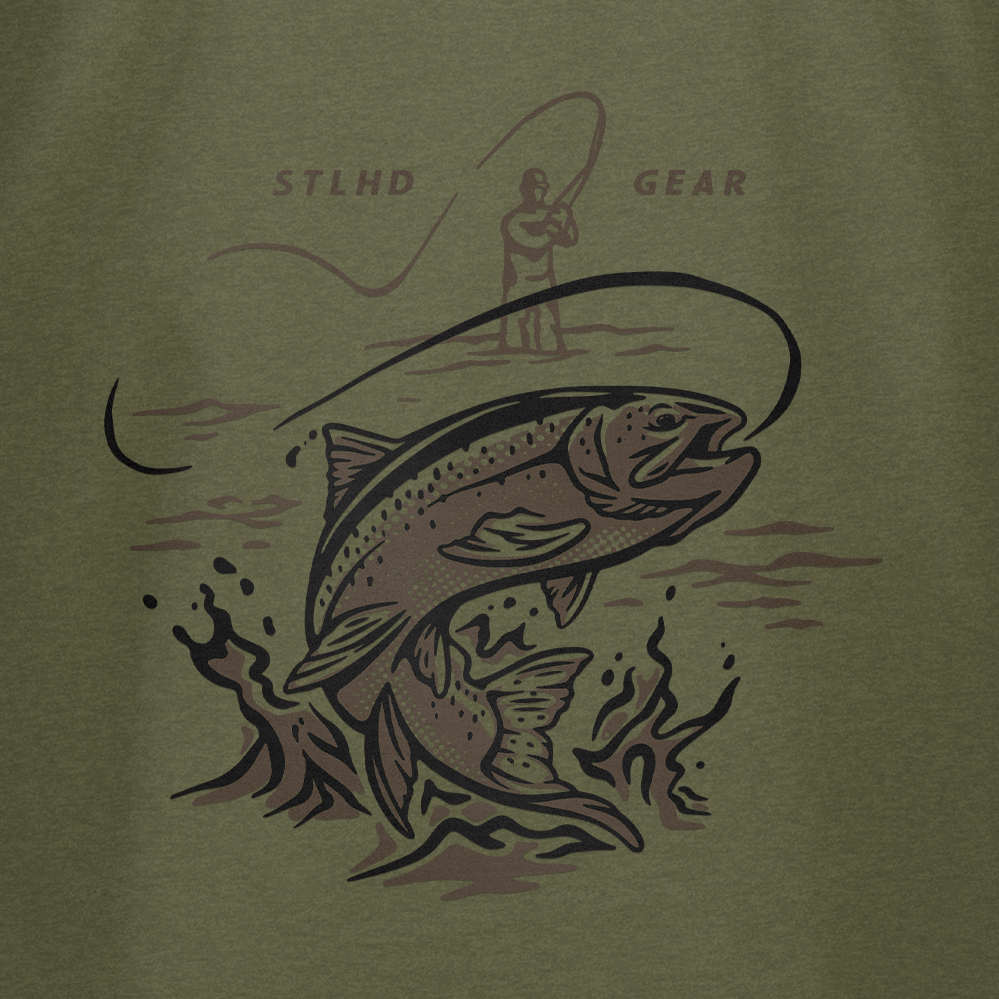 STLHD Men’s Leap  T-Shirt - TACKLE WAREHOUSE AMERICA​