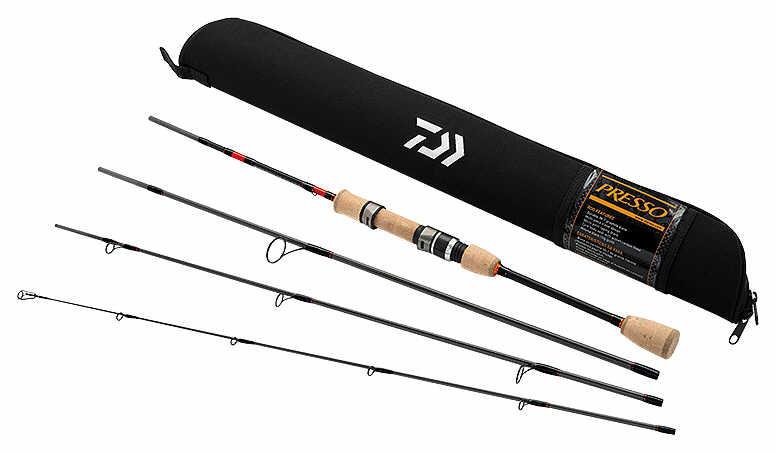 Daiwa Presso Ultralight 4-Piece Travel Spinning Rods - TACKLE WAREHOUSE AMERICA​