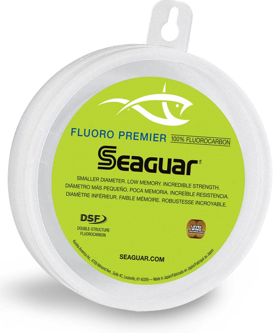 Seaguar Fluoro Premier Leader Wheel 50 Yards - TACKLE WAREHOUSE AMERICA​