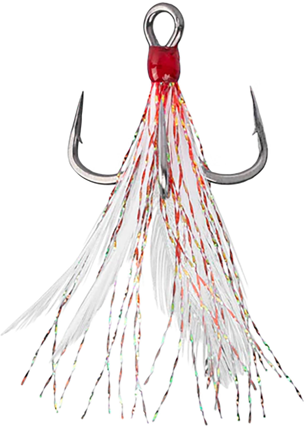 Mustad Alpha-Point In-Line Triple Grip Feathered Hooks - 2 Pack - TACKLE WAREHOUSE AMERICA​