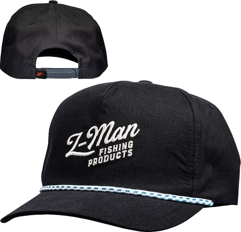 Z-Man Vintage Rope Hat - Navy/Black - TACKLE WAREHOUSE AMERICA​