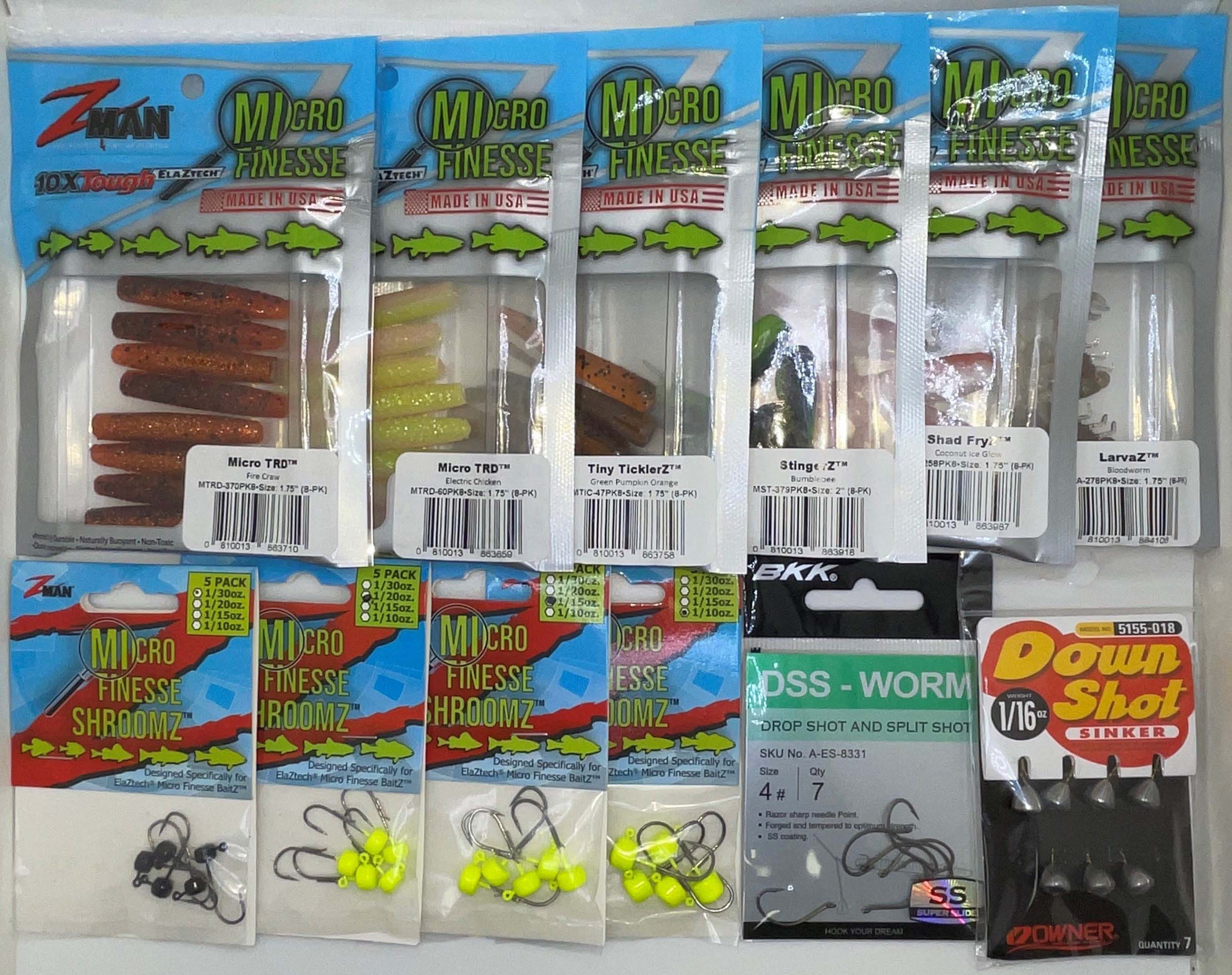 Z-Man Micro Finesse Essentials Kit - TACKLE WAREHOUSE AMERICA​