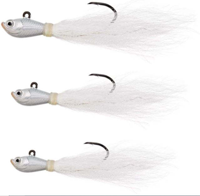 Eagle Claw Trokar Pro-V Bucktail Hair Jig Assortment Pack - TACKLE WAREHOUSE AMERICA​