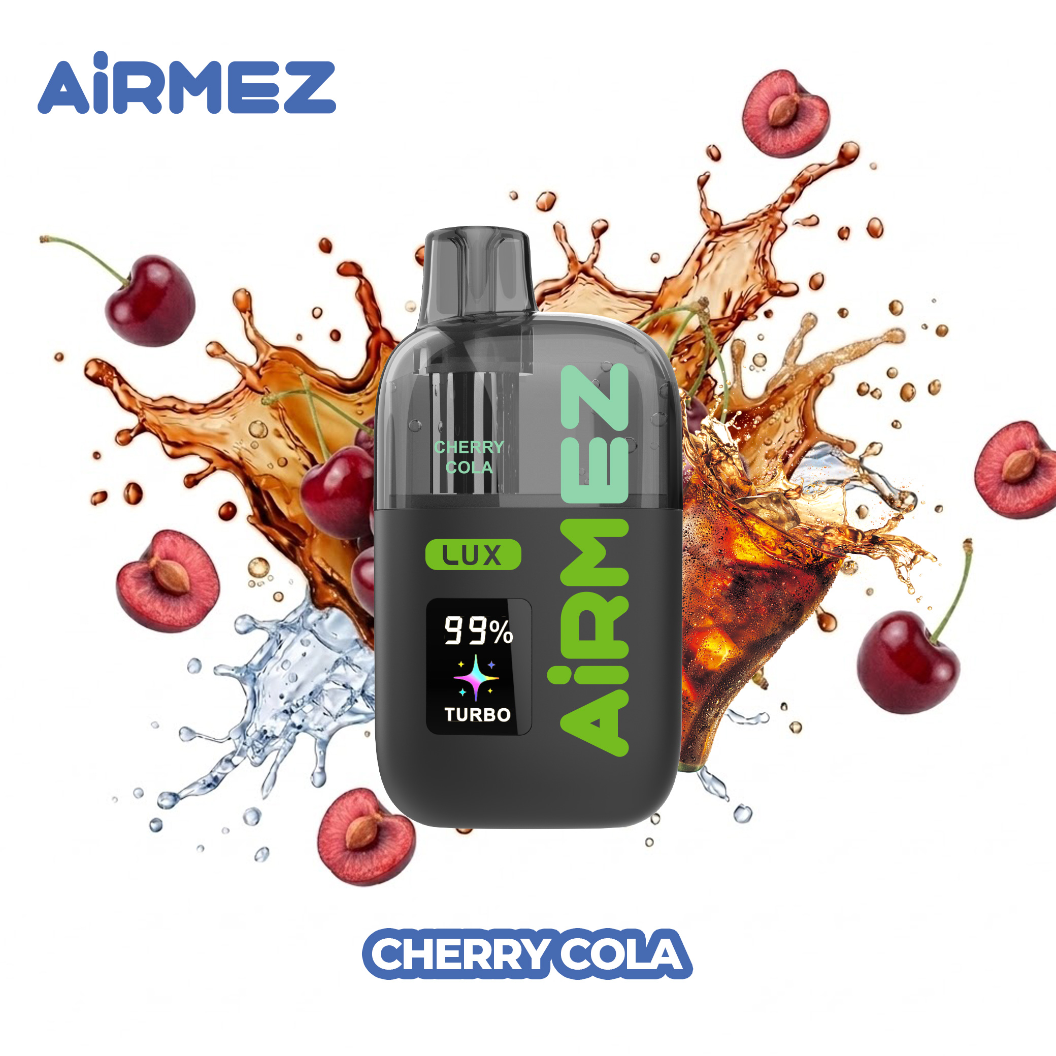 Airmez Lux 60000 Flavour Cherry Cola Fizzy Taste